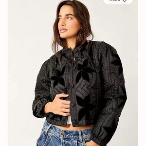 Free People Quinn Quilted Jacket